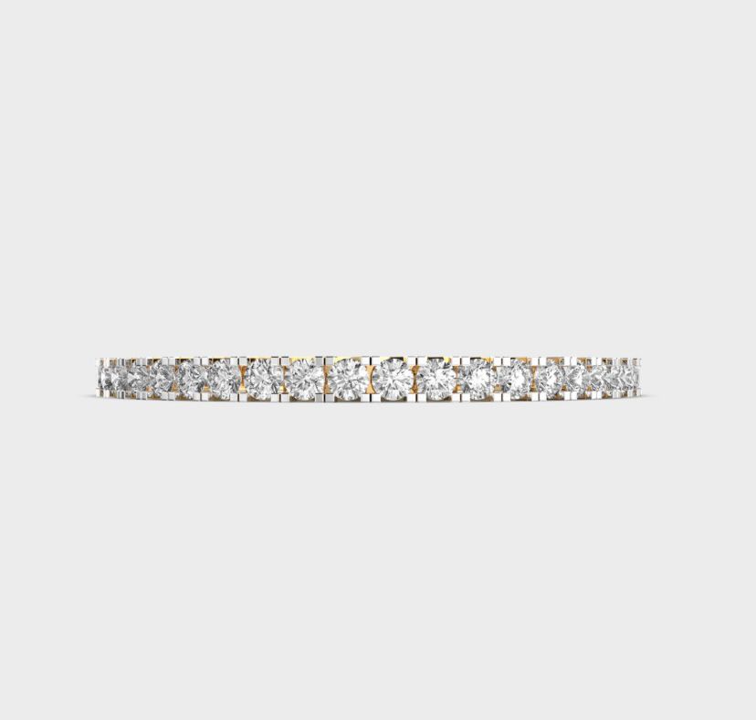 Charm Flow Statement Diamond Bangle