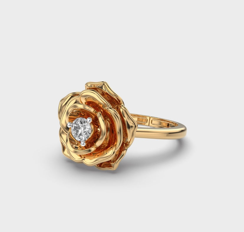 Gulaab Diamond Ring