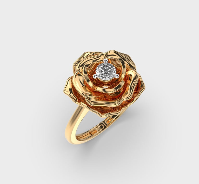 Gulaab Diamond Ring