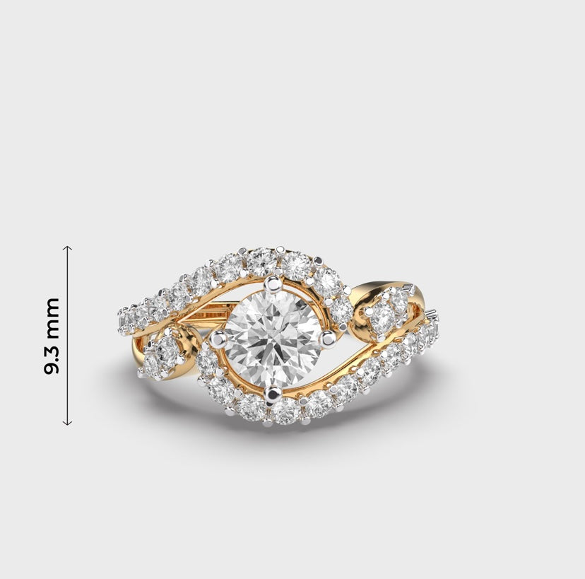 Eternal Bond Solitaire Diamond Ring