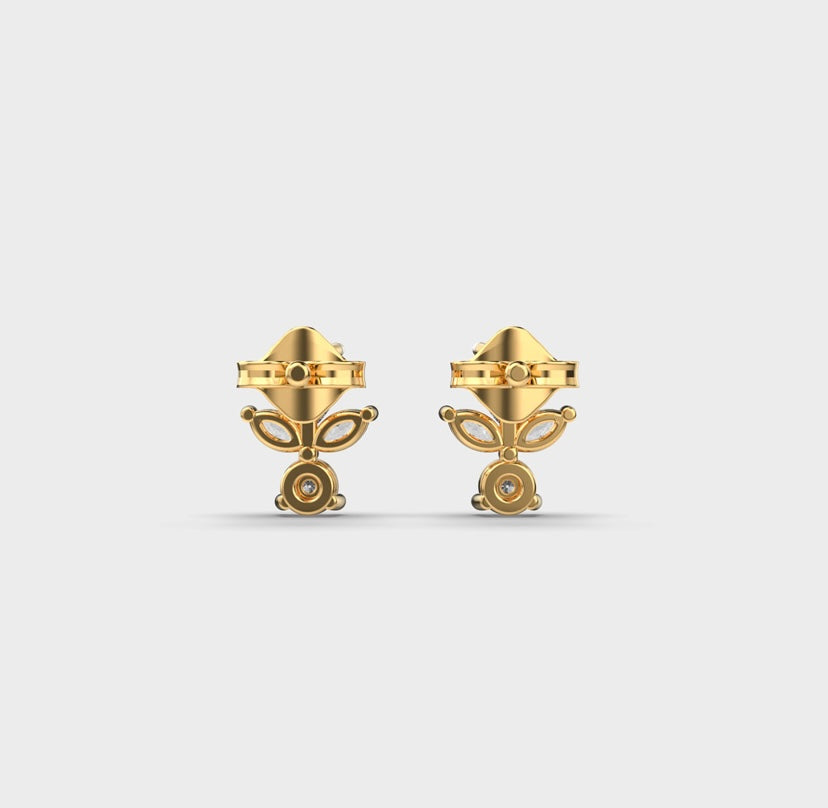 Everyday Glimmering Cornucopia Diamond Studs