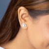 Glowing Galaxy Diamond Studs