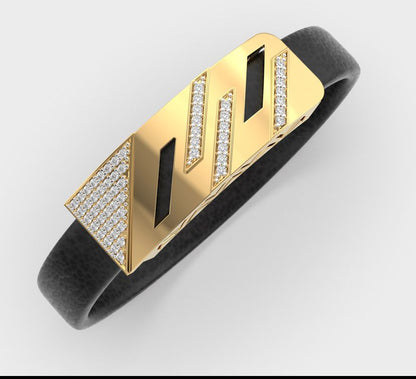 Black Beauty Diamond Bracelet For Men