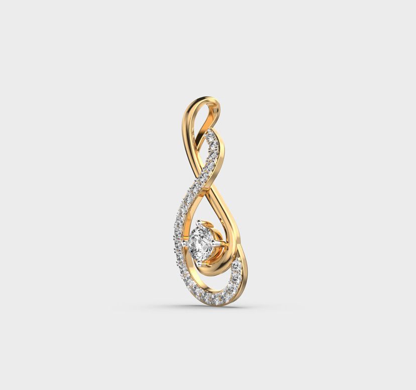 Music of Heaven Diamond Pendant without Chain