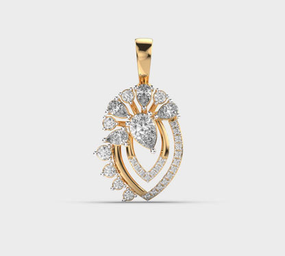 Gracious Glam Diamond Pendant without Chain