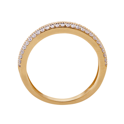 Aukera - Aurelin Dual Pavé Band