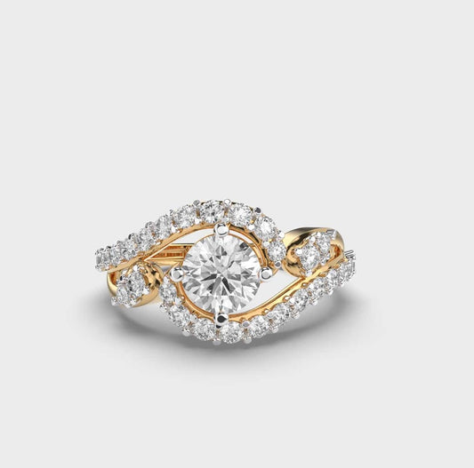 Eternal Bond Solitaire Diamond Ring
