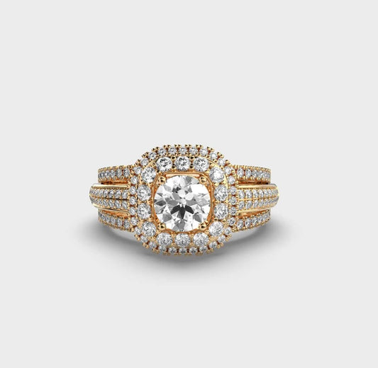 Alluring Round Solitaire Diamond Ring