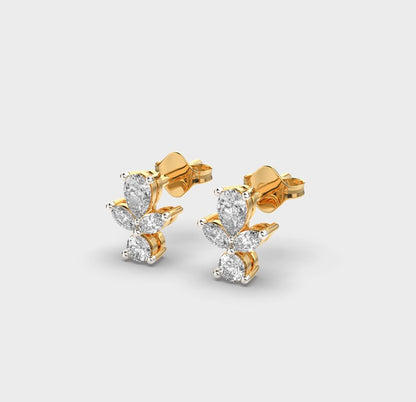 Everyday Glimmering Cornucopia Diamond Studs