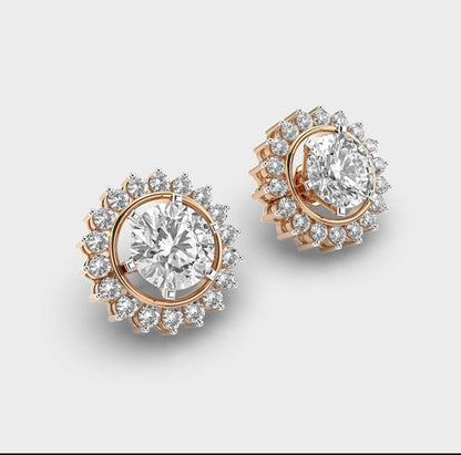 Diamond stud Earrings
