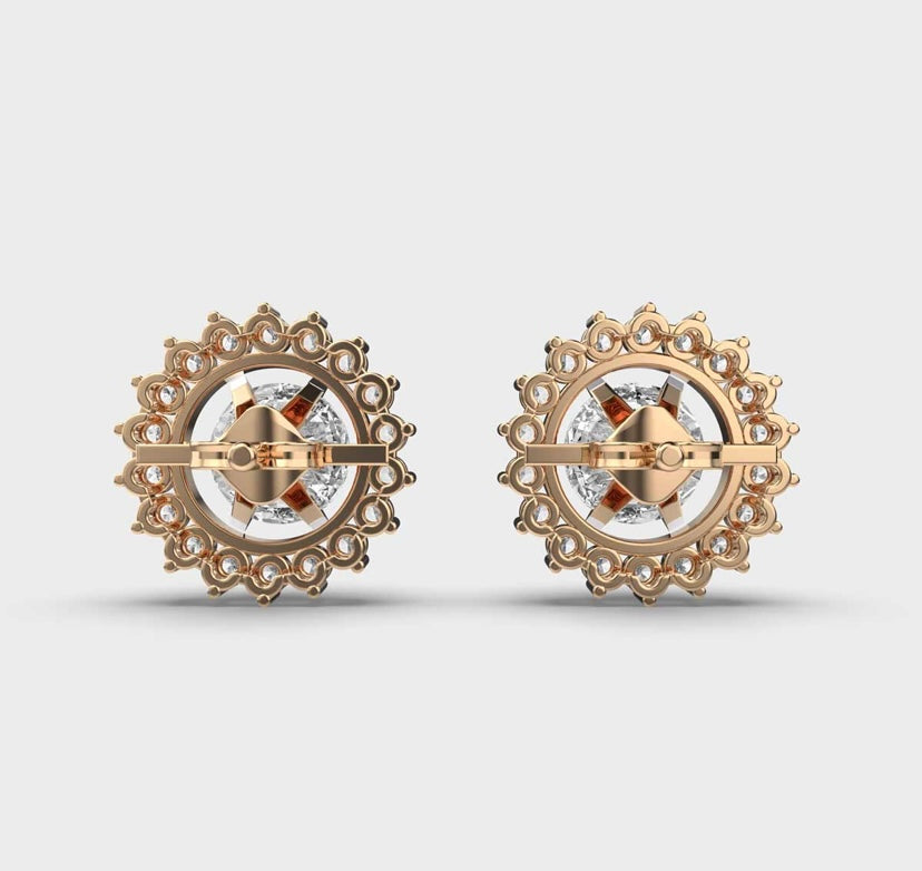 Diamond stud Earrings
