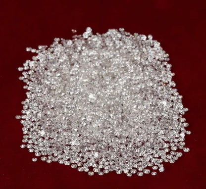 25ct Certified Natural Diamonds 5.60 - 5.90 mm for Round Diamond Jewelry DEFG/I1 Loose