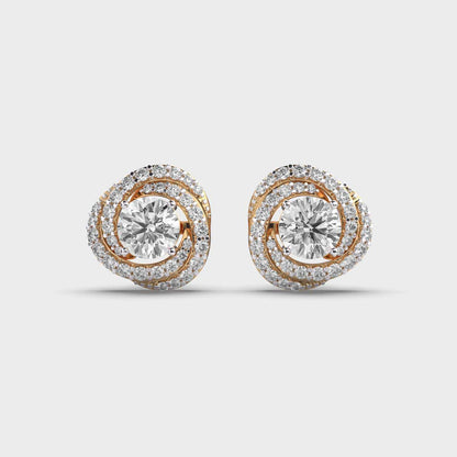 Glowing Galaxy Diamond Studs