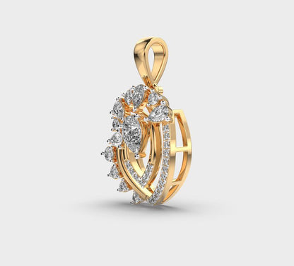 Gracious Glam Diamond Pendant without Chain