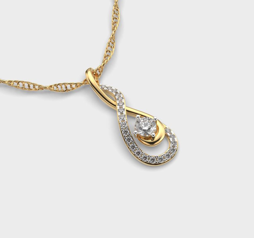 Music of Heaven Diamond Pendant without Chain