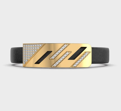 Black Beauty Diamond Bracelet For Men