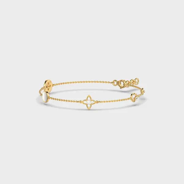 Finnech Gilded Diamond Bracelet – alternate view