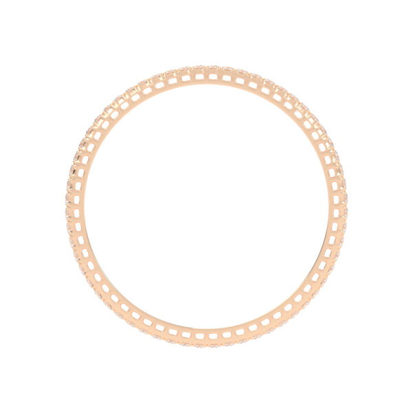Glimmer 17.5Ct Shared Prong Single Line Bangles - Image 3