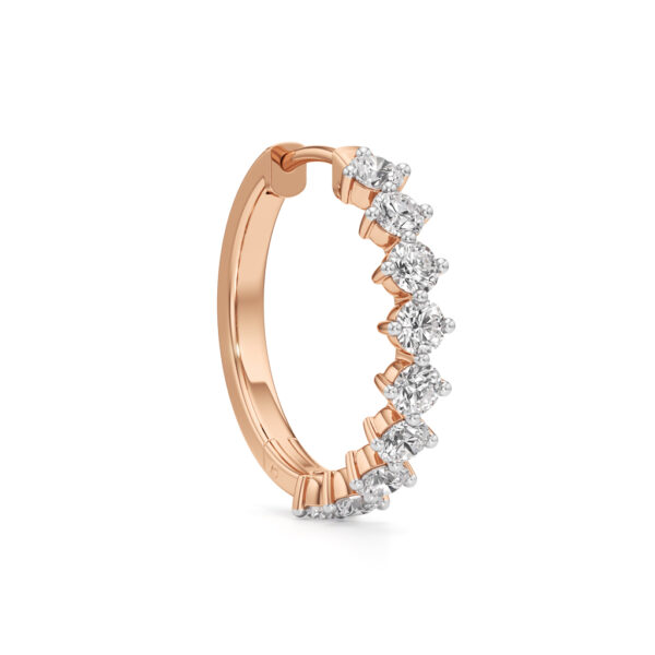 2.50Ct Round Shape Hoops - Image 4
