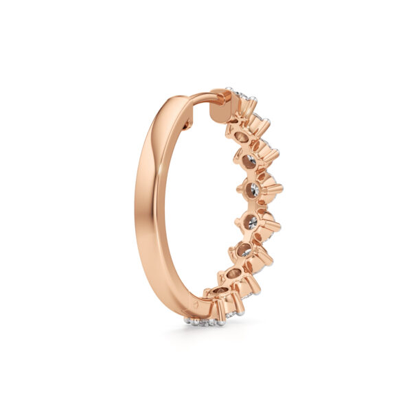 2.50Ct Round Shape Hoops - Image 3