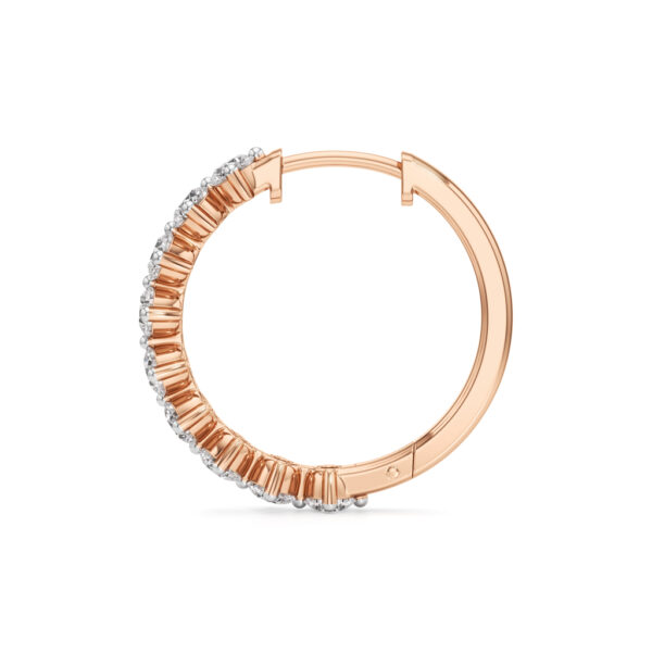 2.50Ct Round Shape Hoops - Image 2