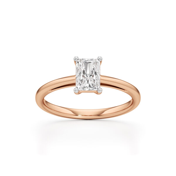 Solira 0.75Ct Radiant Cut Solitaire Ring