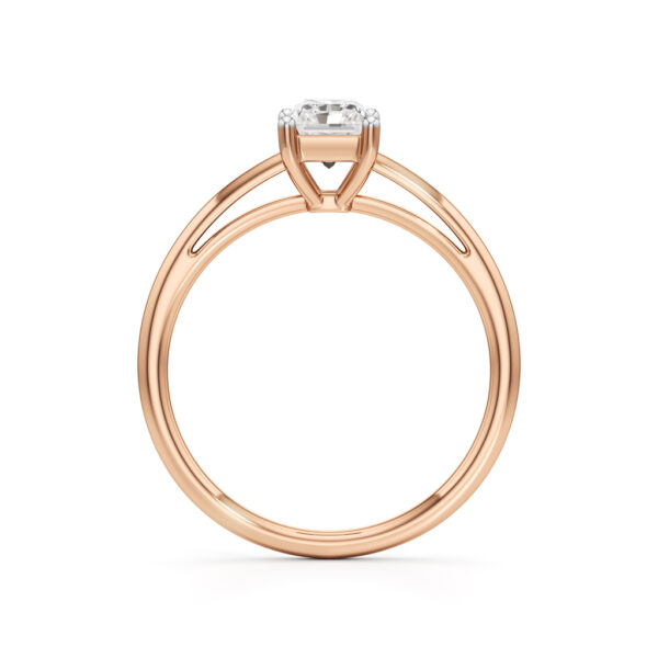Solira 0.75Ct Radiant Cut Solitaire Ring - Image 2